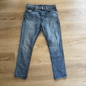 Polo Ralph Lauren Hi Rise Callen Women's Medium Blue Slim Jeans Size 31x28